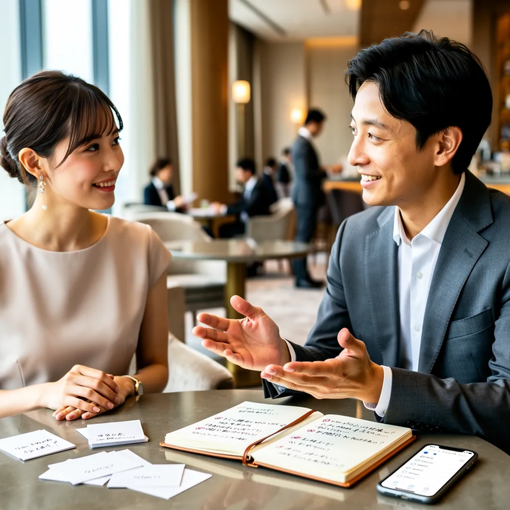 ハイクラス婚活パーティーで好印象を作る会話ネタと質問集: ハイクラス婚活パーティーで会話を成功させる準備