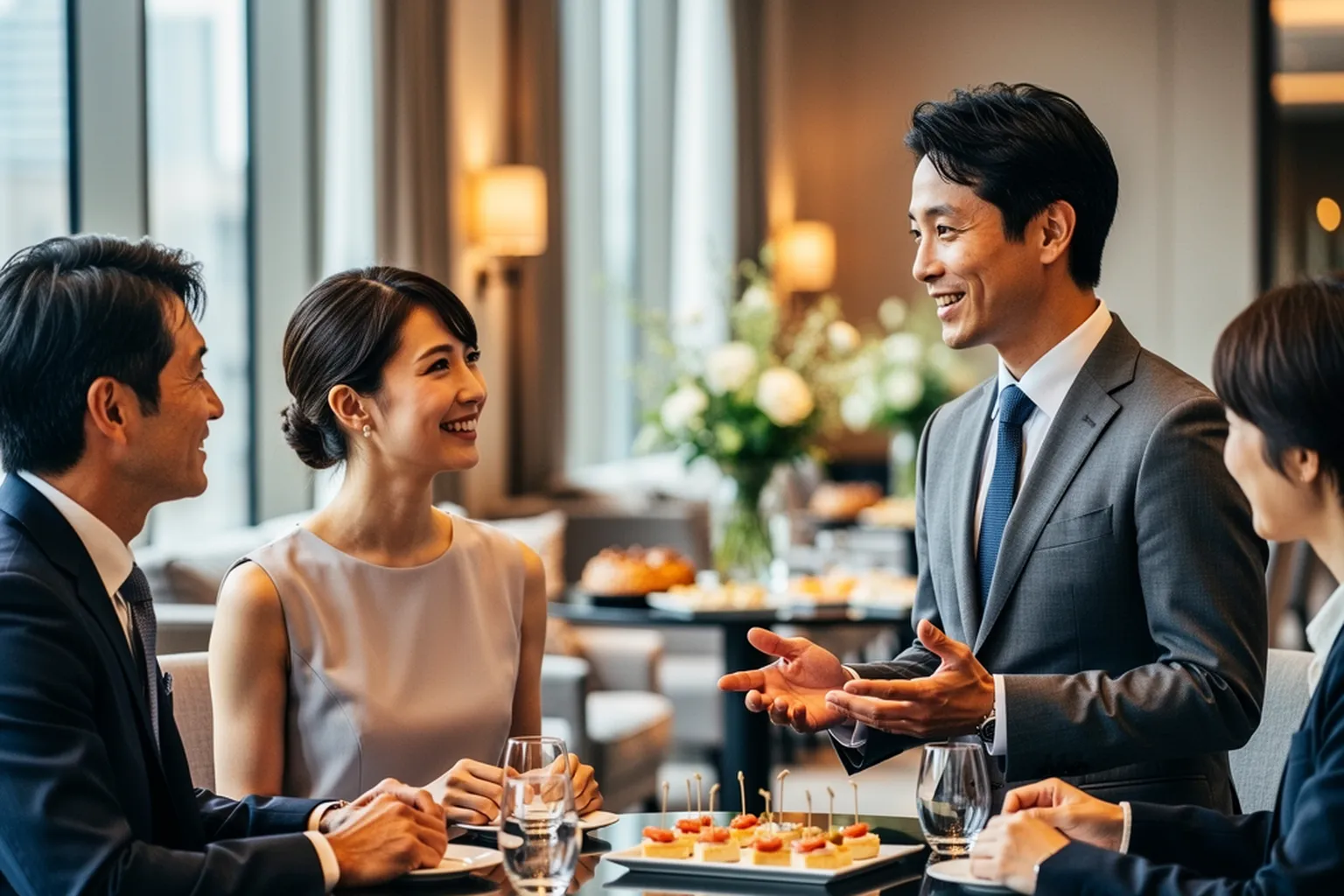 ハイクラス婚活パーティーで好印象を作る会話ネタと質問集