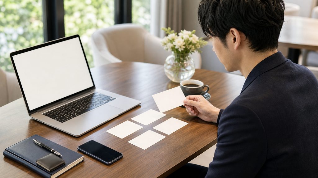 30代男性が知るべき評判の読み方と他社比較のイメージ